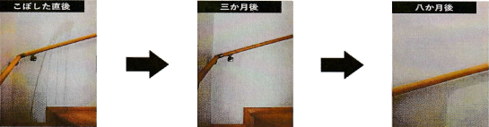 勝手にきれいにする効果